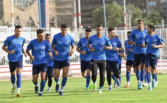 الزمالك يواصل تدريباته استعدادا لمواجهة طلائع الجيش في الدورى الممتاز
