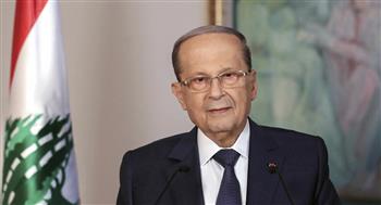   الرئيس اللبنانى يدعو مواطنيه إلى المشاركة بكثافة في الانتخابات غدا