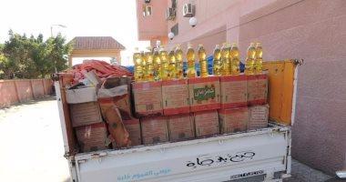 نيابة الإسكندرية تتحفظ على الف عبوة زيت طعام مجهولة المصدر 
