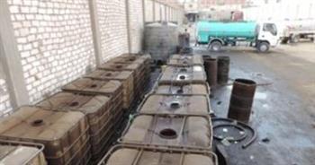 ضبط 68 ألف لتر مواد بترولية قبل بيعها في السوق السوداء