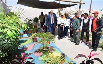   جامعة سوهاج تفتتح معرض زهور الربيع ونباتات الزينة الثاني عشر 