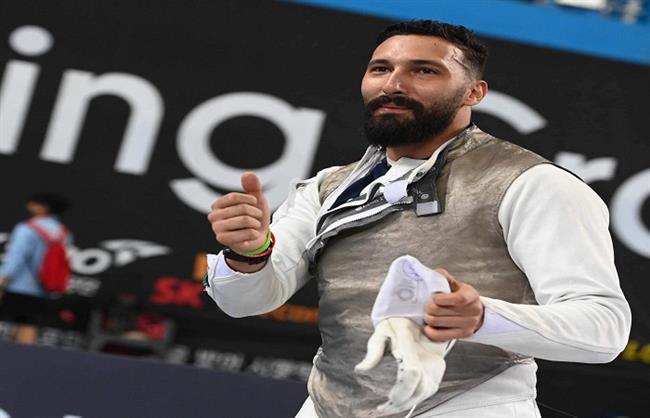 محمد حمزة يحرز المركز العاشر بالجائزة الكبرى لسلاح الشيش بكوريا
