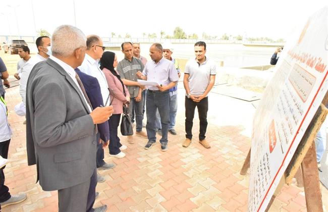 محافظ أسيوط يتفقد أعمال إنشاء محطة صرف صحي عرب المدابغ الجديدة بتكلفة 500 مليون جنيه