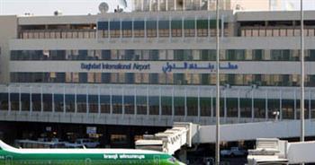 مطار بغداد الدولي يوقف حركة الملاحة الجوية بسبب العواصف الترابية