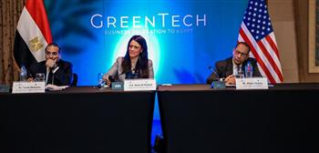   وزيرة التعاون الدولي تلتقي بعثة غرفة التجارة الأمريكية Green Tech 
