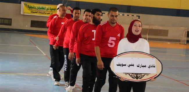  محافظ بني سويف يهنئ مسؤولى قطاع الشباب والرياضة بفوز نادي متحدى الإعاقة بكأس مصر لكرة الهدف