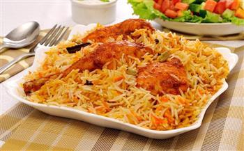 أسهل طريقة لعمل برياني الدجاج 