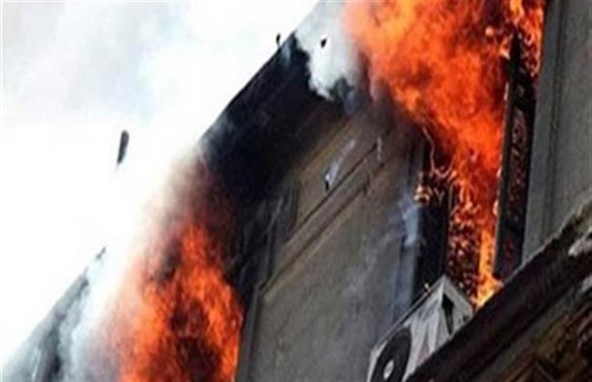 إخماد حريق داخل عقار بالعجوزة