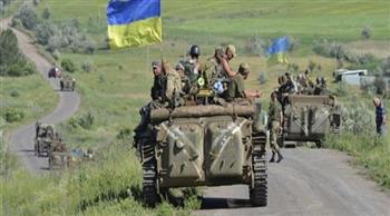   أوكرانيا تنشر فيديو لوصول قواتها إلى الحدود مع روسيا