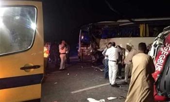   حادث مروع على صحراوى سوهاج.. عدد الضحايا والمصابين 