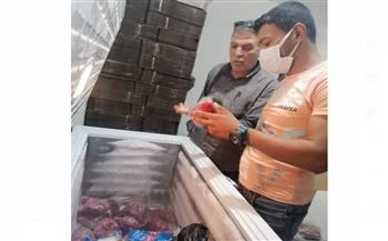ضبط لحوم مجهولة المصدر و مشروبات غازية منتهية الصلاحية بالبحيرة