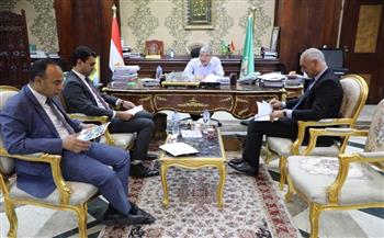   محافظ المنيا يستقبل وفد «مجلس الوزراء» لمتابعة مشروعات «حياة كريمة»
