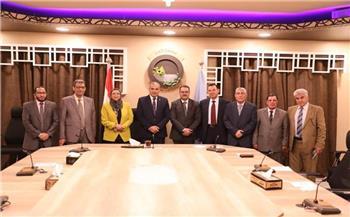 رئيس جامعة الأزهر يستقبل فريق هيئة ضمان الجودة 