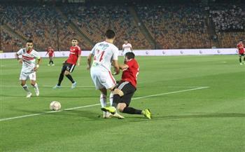 التعادل السلبى يسيطر على الشوط الأول من مباراة الزمالك والجيش