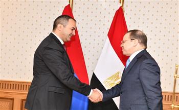   النائب العام يستقبل نظيره الأرميني بالقاهرة
