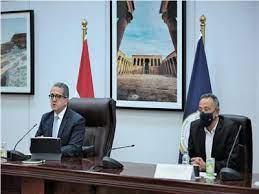 وزير السياحة والآثار يترأس اجتماع هيئة المتحف المصري الكبير