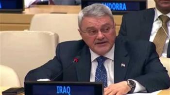   ممثل العراق بالأمم المتحدة: نواصل الجهود لإنهاء الانسداد السياسى وتشكيل حكومة