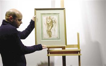   عرض لوحة نادرة لـ «مايكل أنجلو» فى مزاد بفرنسا بـ 30 مليون يورو