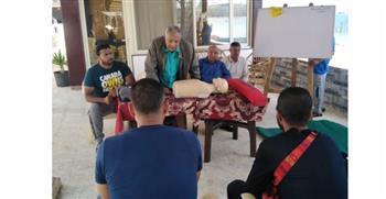 السياحة والمصايف: تدريب 22 منقذ بالشواطئ المجانية والعامة بالإسكندرية 