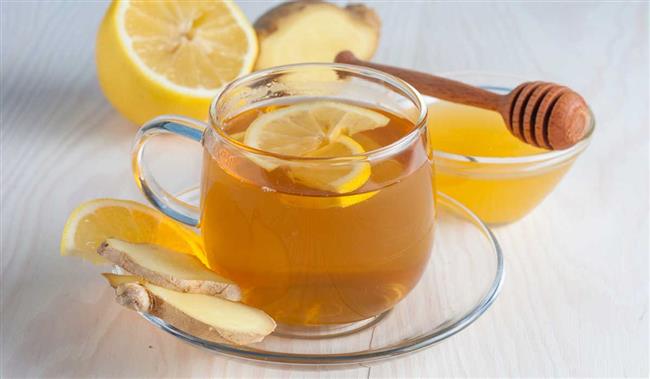 أسهل طريقة لـ عمل مشروب الزنجبيل بالليمون والعسل الصحي