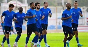يوسف أسامة يشارك في التدريبات