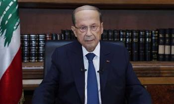   الرئيس اللبنانى يهنئ شعبه بعيد الفطر