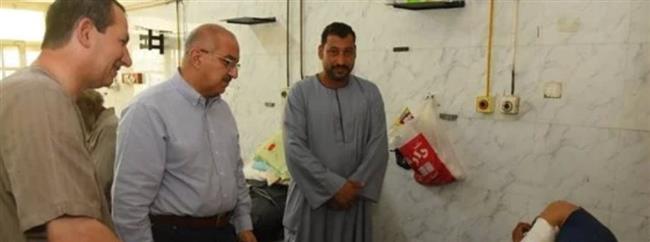 رئيس جامعة أسيوط يتفقد المستشفيات الجامعية في أول أيام عيد الفطر