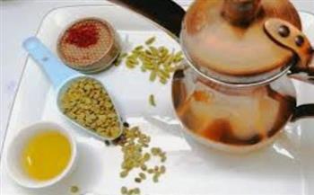طريقة القهوة السعودية بالقرنفل والزعفران