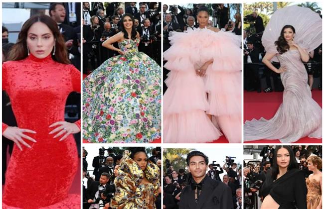 أغرب إطلالات  النجوم بمهرجان كان السينمائى  