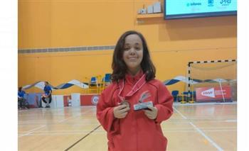 ياسمينا عيسى تتوج ببرونزية بطولة البحرين الدولية للريشة الطائرة لذوي الإعاقة