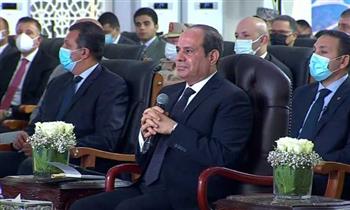   الرئيس السيسي يطالب بسرعة الانتهاء من مراحل مشروع مستقبل مصر