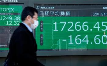   ارتفاع كبير في بداية التعاملات اليوم الاثنين في بورصة طوكيو 