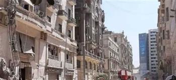تشكيل لجنة هندسية لفحص أسباب انهيار «عقار قصر العينى»
