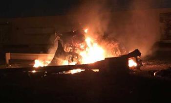 انفجار بالقرب من قاعدة فيكتوريا الأمريكية بـ مطار بغداد