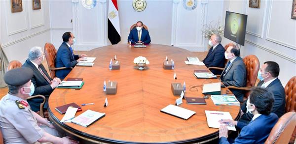 الرئيس السيسي يوجه بدراسة أي تحديات تواجه مشروع الريف المصرى