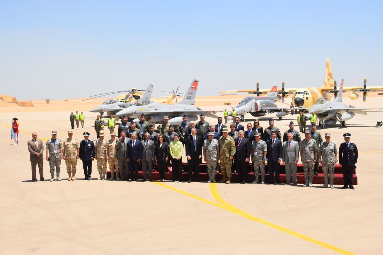 القوات الجوية تحتفل بمرور "40" عاماً على هبوط أول طائرة " F16 " بجمهورية مصر العربية