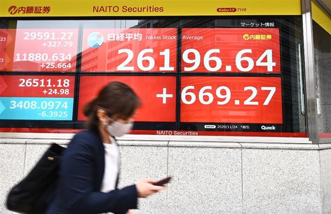 تراجع في بداية التعاملات في بورصة طوكيو اليابانية اليوم