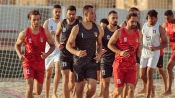 منتخب مصر لكرة اليد الشاطئية فى معسكر تدريبى بملاعب سيتى كلوب