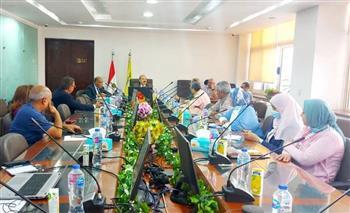 صرف اسكندرية تستقبل مسئولي بنك الاستثمار القومي لاستعراض موقف مشروعات شرق المدينة