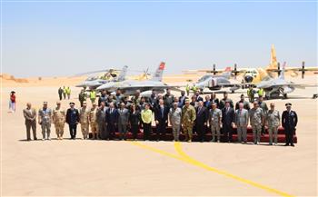   القوات الجوية تحتفل بمرور "40" عاماً على هبوط أول طائرة " F16 " بجمهورية مصر العربية