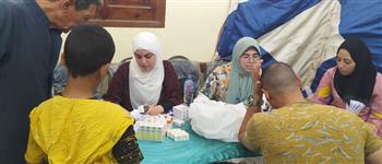   جامعة بنها تنظم قافلة طبية بقرية نامول بطوخ