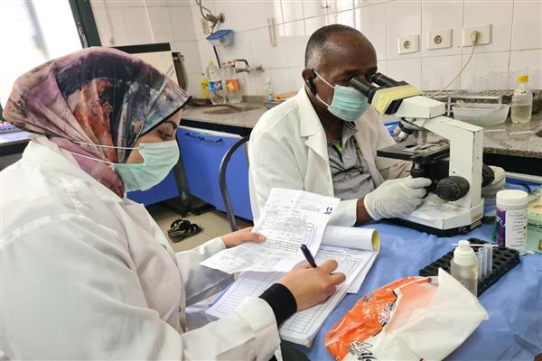 قافلة طبية مجانية بخربتا بكوم حماده تكشف على ١٤٢٦ مواطناً