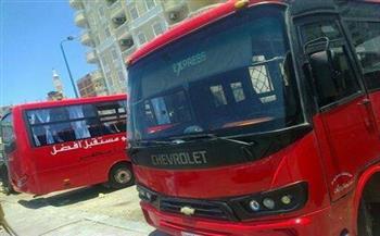 ٣ أتوبيسات لنقل مراقبى امتحانات الدبلومات الفنية بمطروح