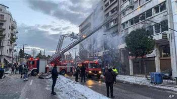   إصابة ثلاثة أشخاص في انفجار بوسط أثينا وإخماد حريق في "سالونيك" الشمالية