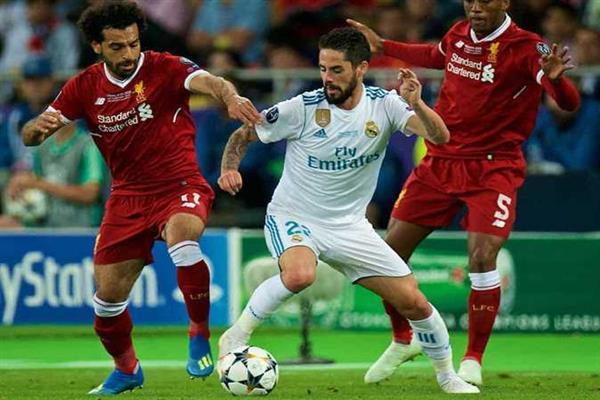 التعادل السلبي يحسم نتيجة الشوط الأول للقاء ليفربول وريال مدريد بنهائي أبطال أوروبا