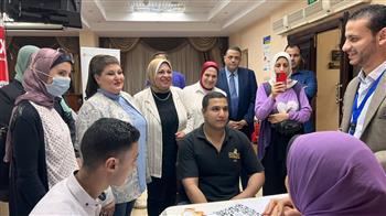 افتتاح ملتقي التوظيف بمركز الابتكار الشبابي والتعلم بالشلالات بالاسكندرية 