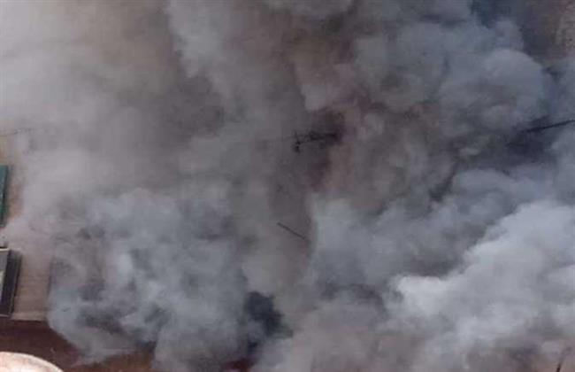 إنقاذ محطة الرمل من حريق هائل بسبب قلاية زيت 