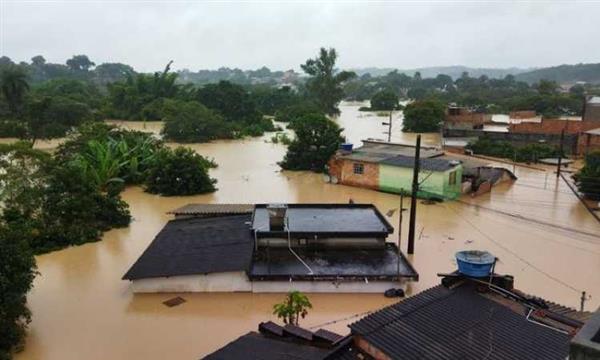 أمطار غزيرة فى البرازيل ومصرع 25 شخصا على الأقل