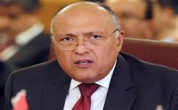 شكري يبحث مع أمين سر اللجنة المركزية لحركة "فتح" آخر التطورات على الساحة الفلسطينية