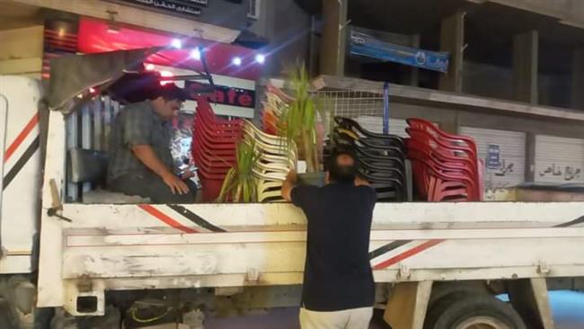 رفع ٣٩٥ حالة إشغال طريق مخالف بـ ٣ مراكز و قافلة طبية مجانية بكوم حمادة 